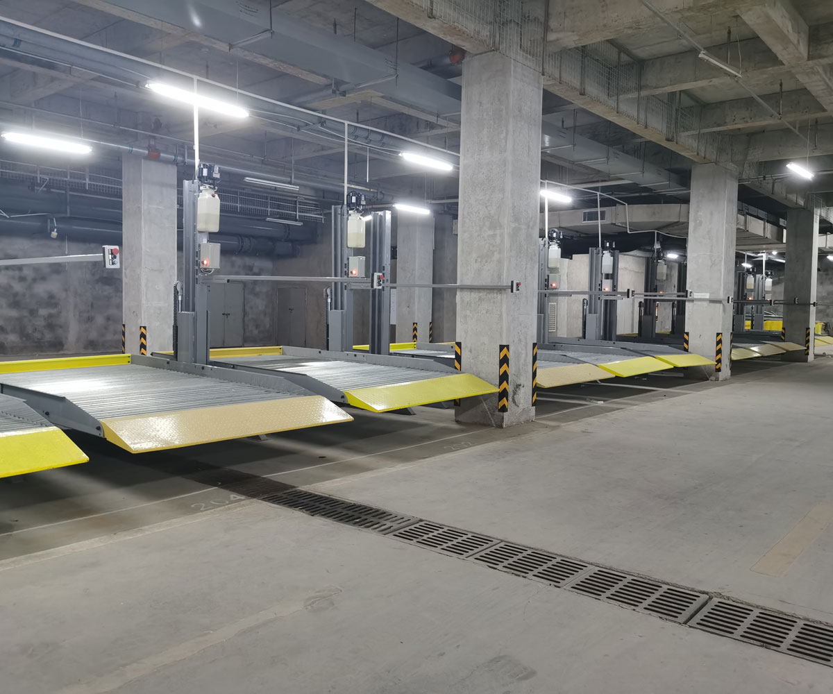 自貢雙層簡易式機械停車位過規(guī)劃