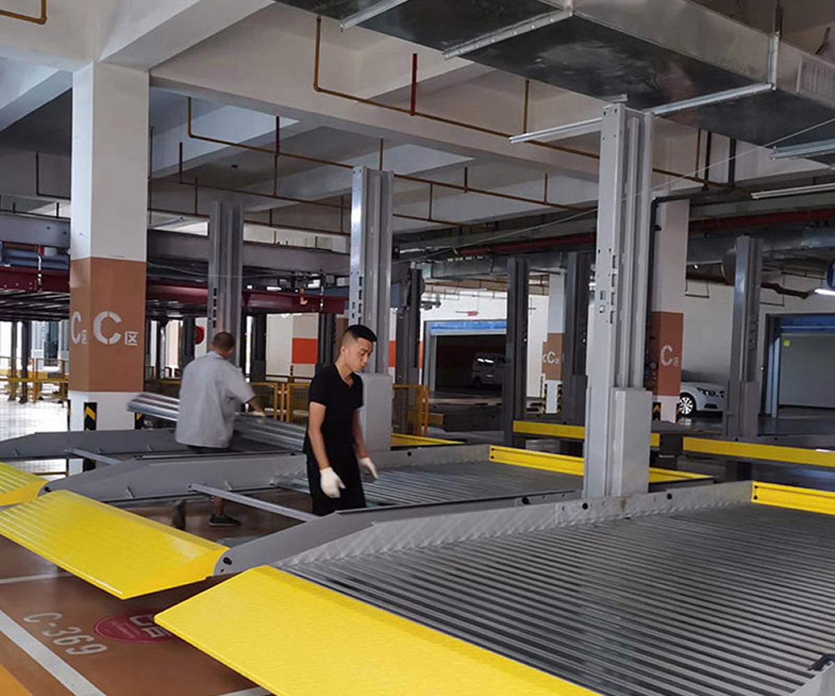 自貢左右橫移機械式停車庫出租