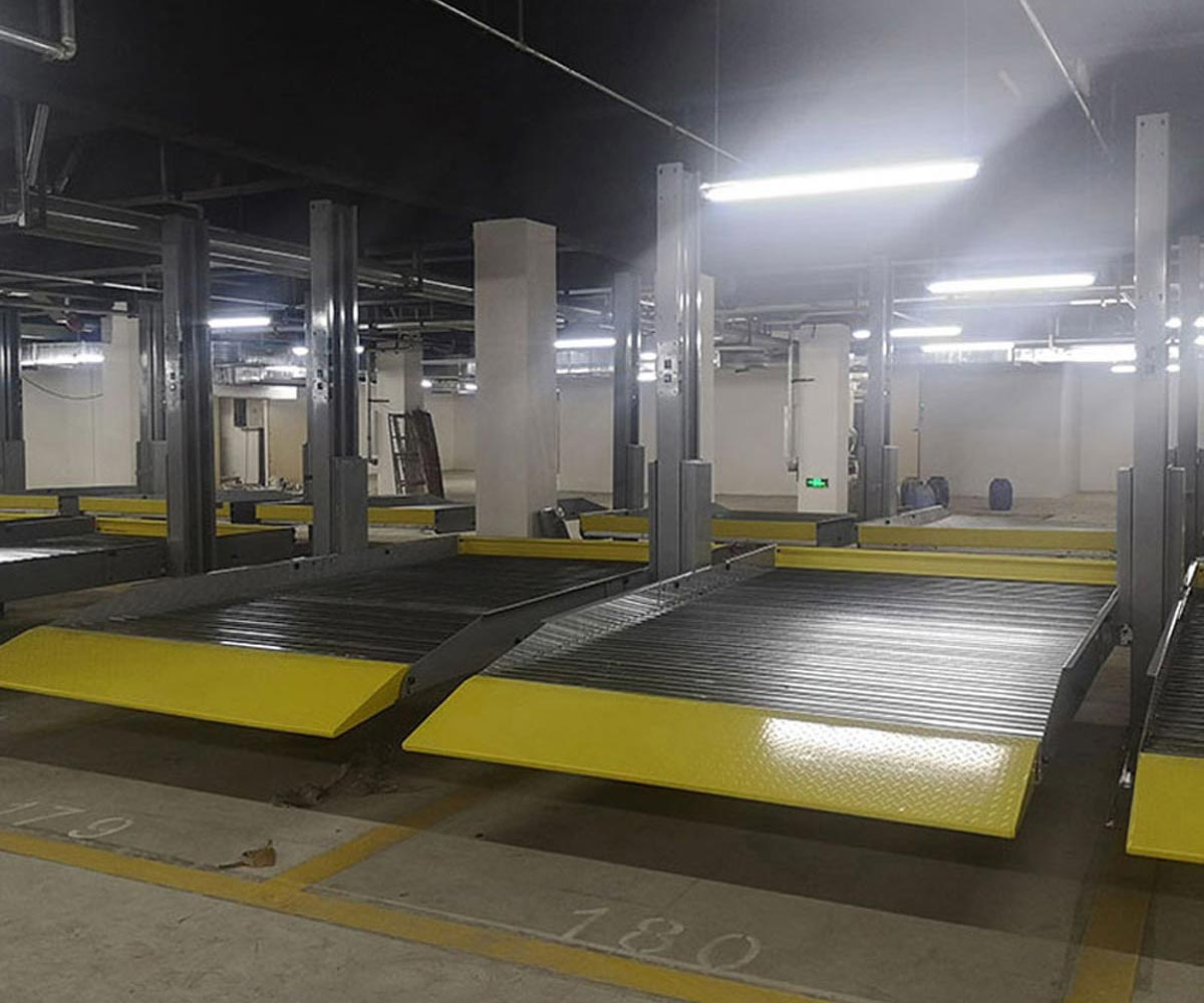 重慶雙層升降式機(jī)械停車設(shè)備過驗(yàn)收