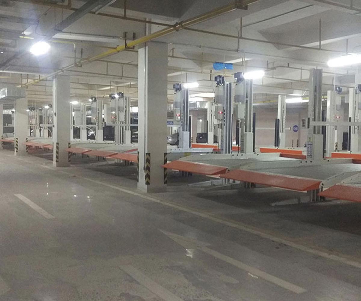 武隆四柱簡易升降類立體停車庫過驗(yàn)收