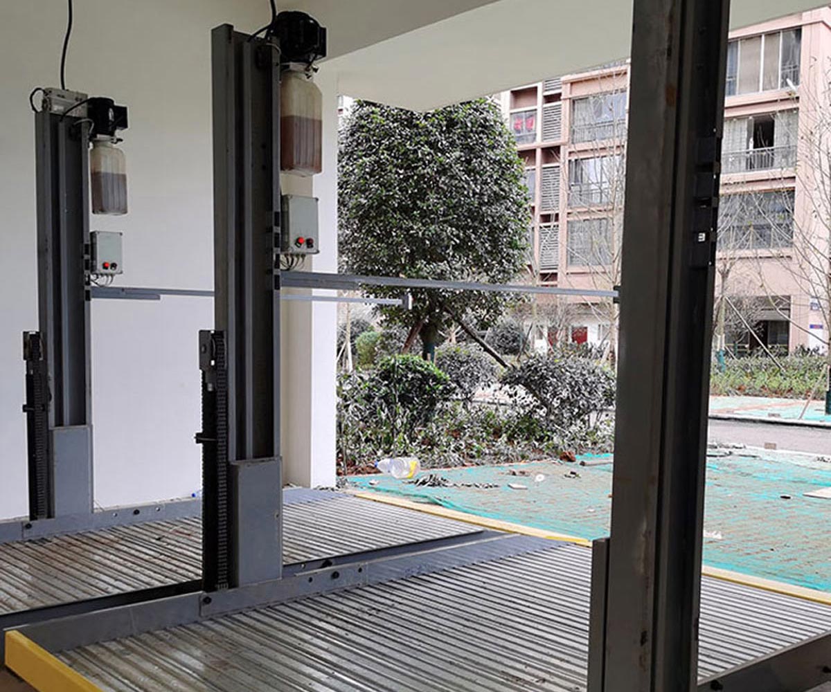 重慶兩柱簡易式機(jī)械停車庫過驗(yàn)收