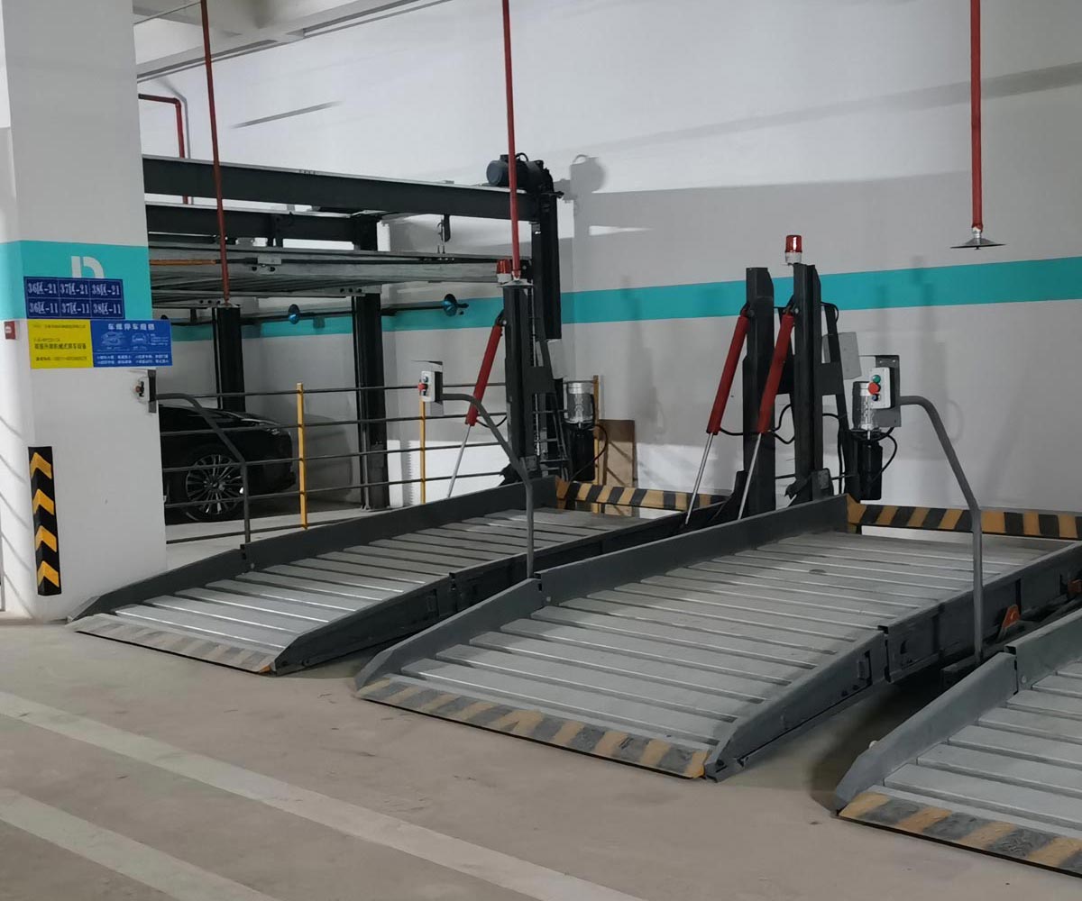 長壽雙柱簡易類機(jī)械式立體車庫