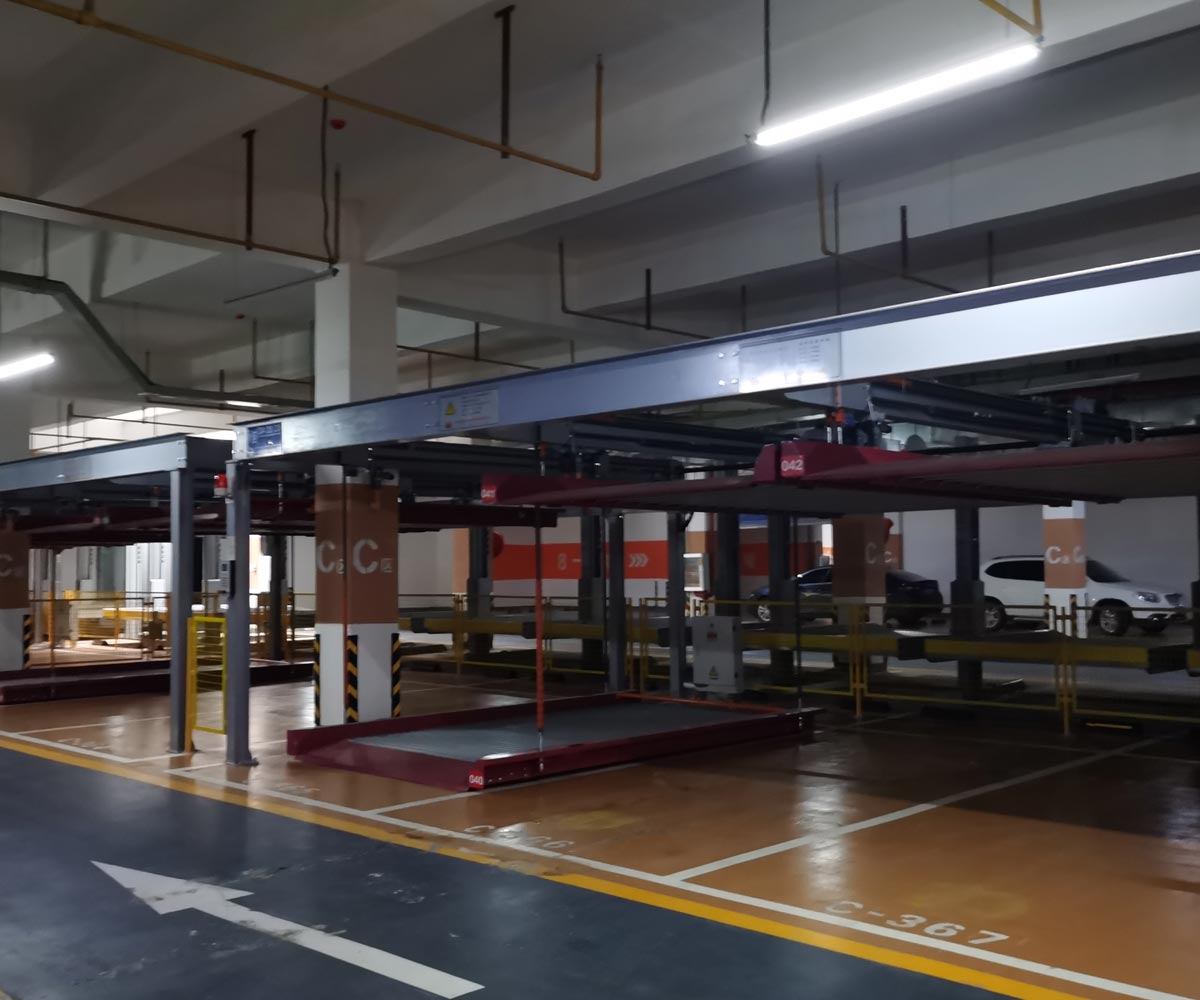 小區(qū)兩層停車庫 小區(qū)兩層停車庫