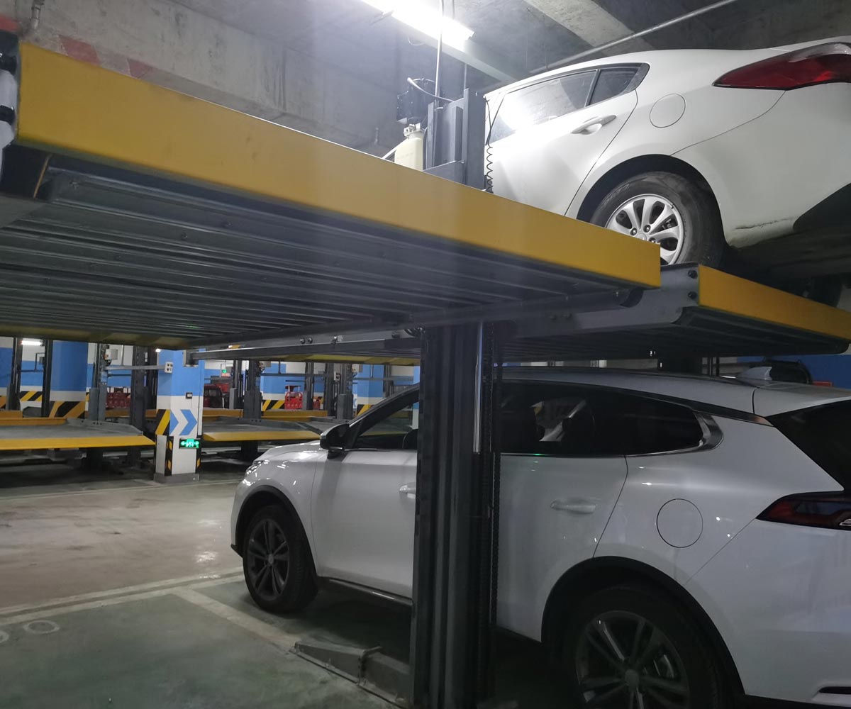 西充雙層簡易類機械停車庫