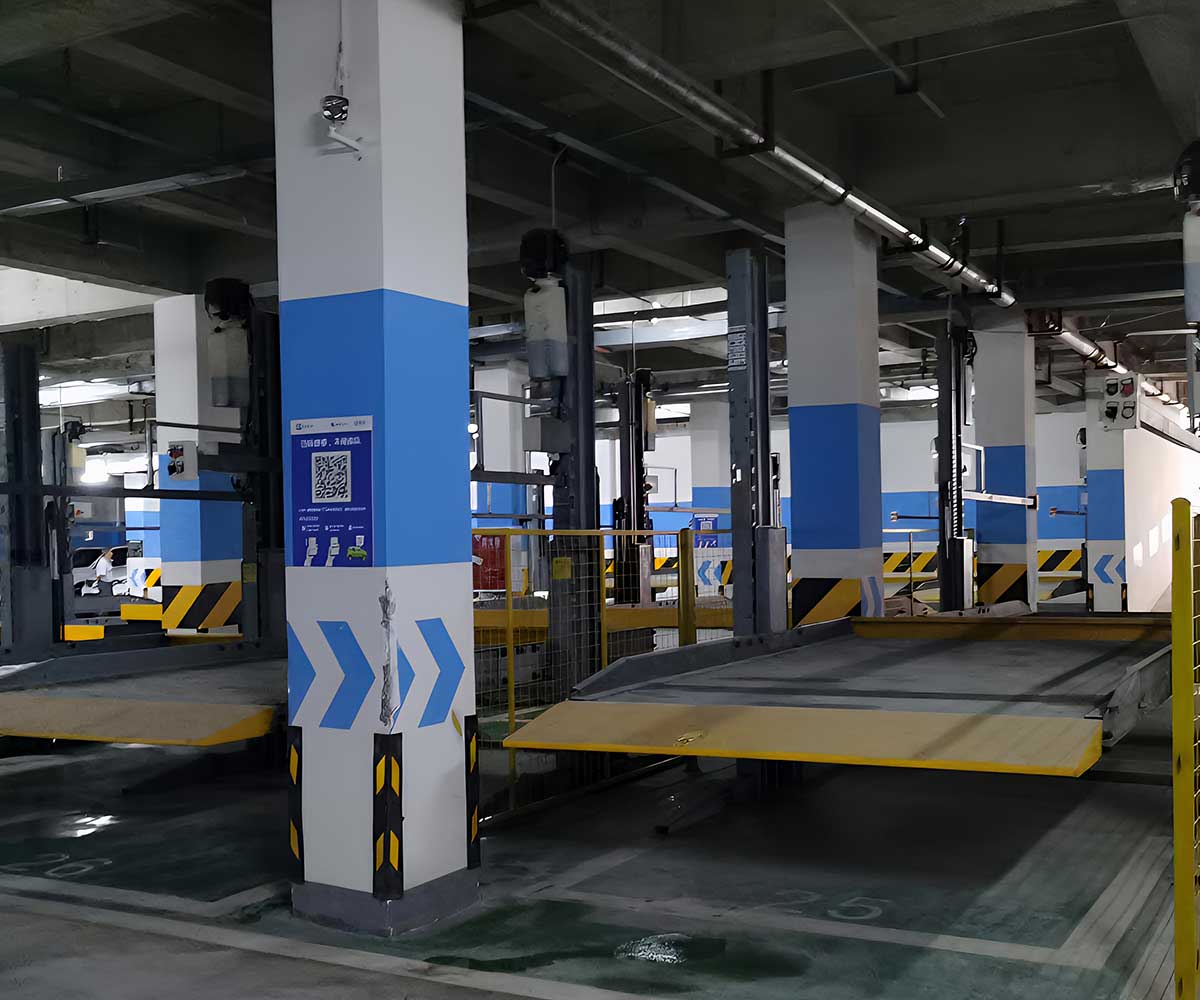 金陽上下兩層機械式立體停車設備的標準尺寸解析