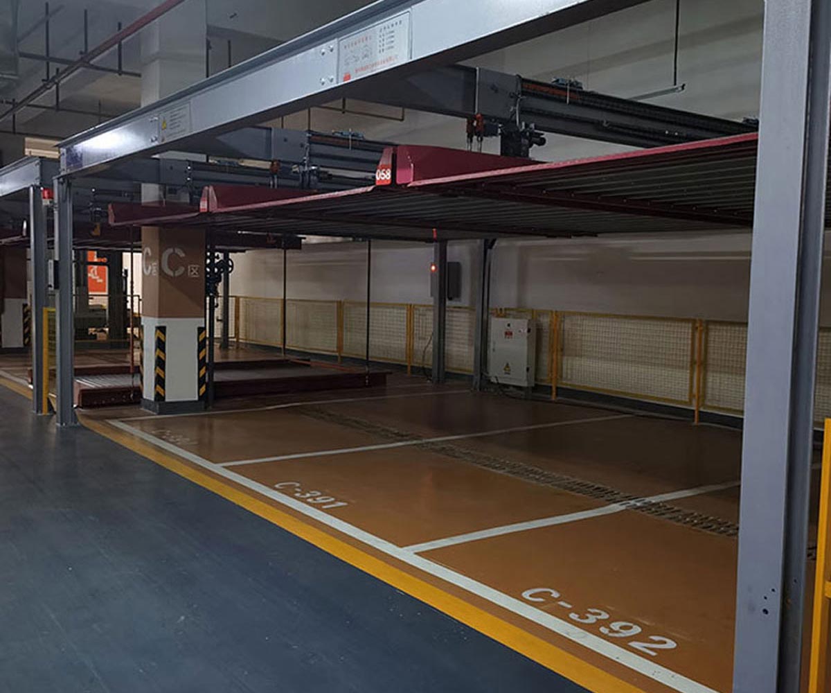 得榮智能停車在有限的土地面積上成倍的提高容車率